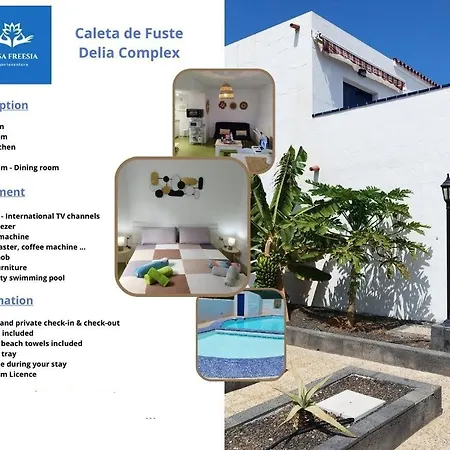 Apartment Casa Freesia Caleta Centre Avec Piscine Communautaire